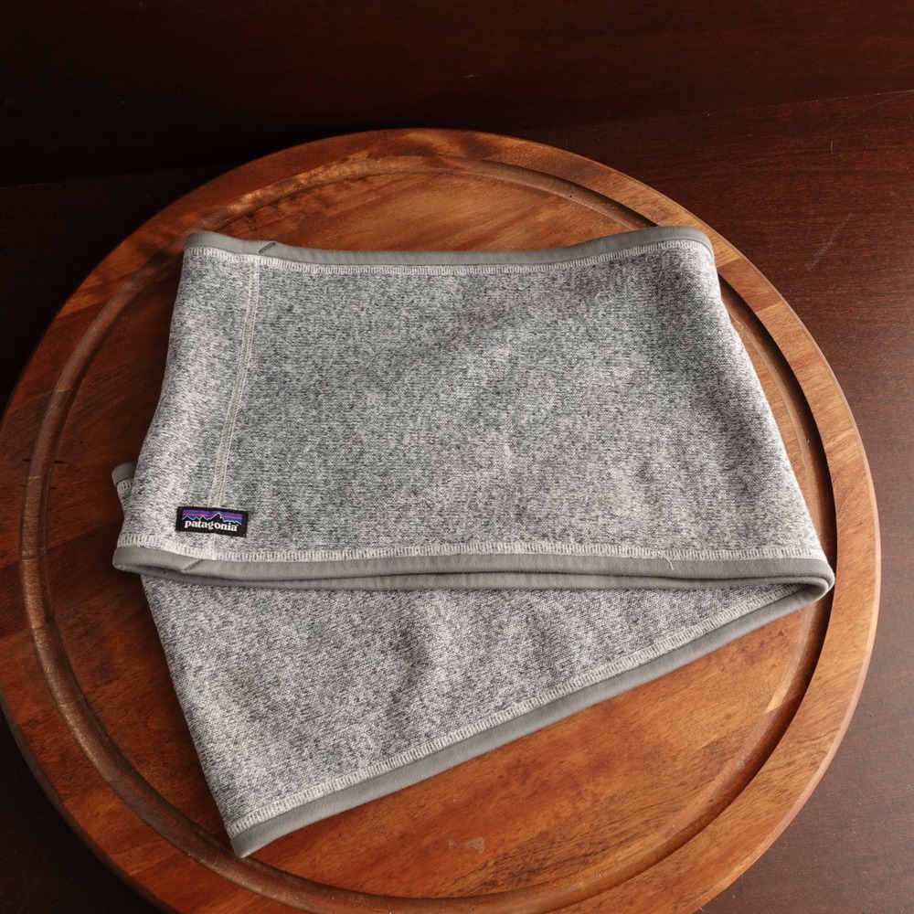 Patagonia Better Sweater Scarf Gray Casual Infiniti Classic Outdoor Gorpcore